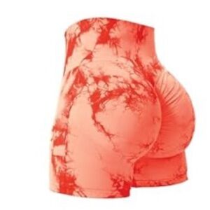 YEOREO Women High Waist Workout Shorts | Medium